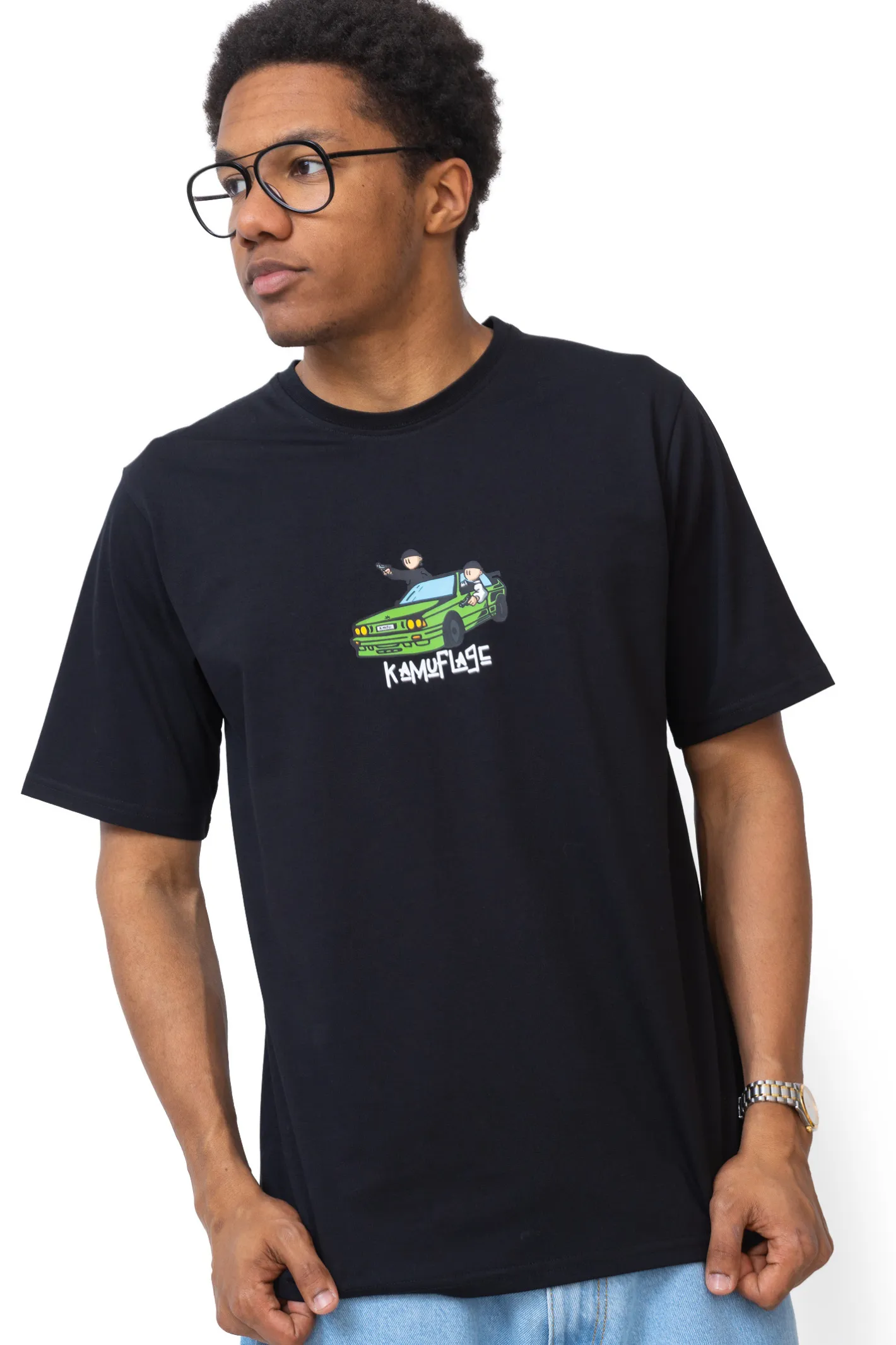 T-shirty-Kamuflage Koszulka Pull Up