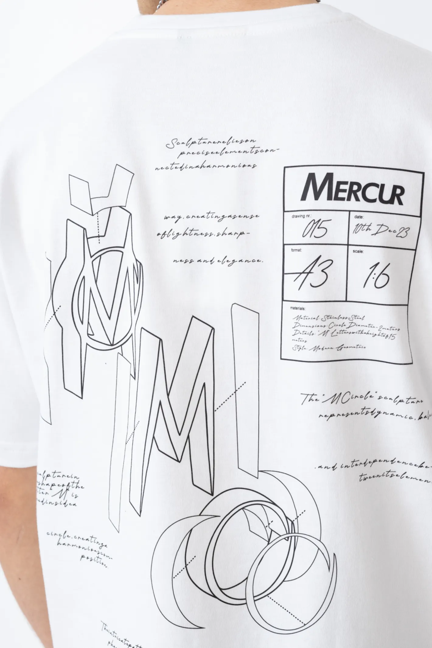 T-shirty-Mercur Koszulka Blueprint