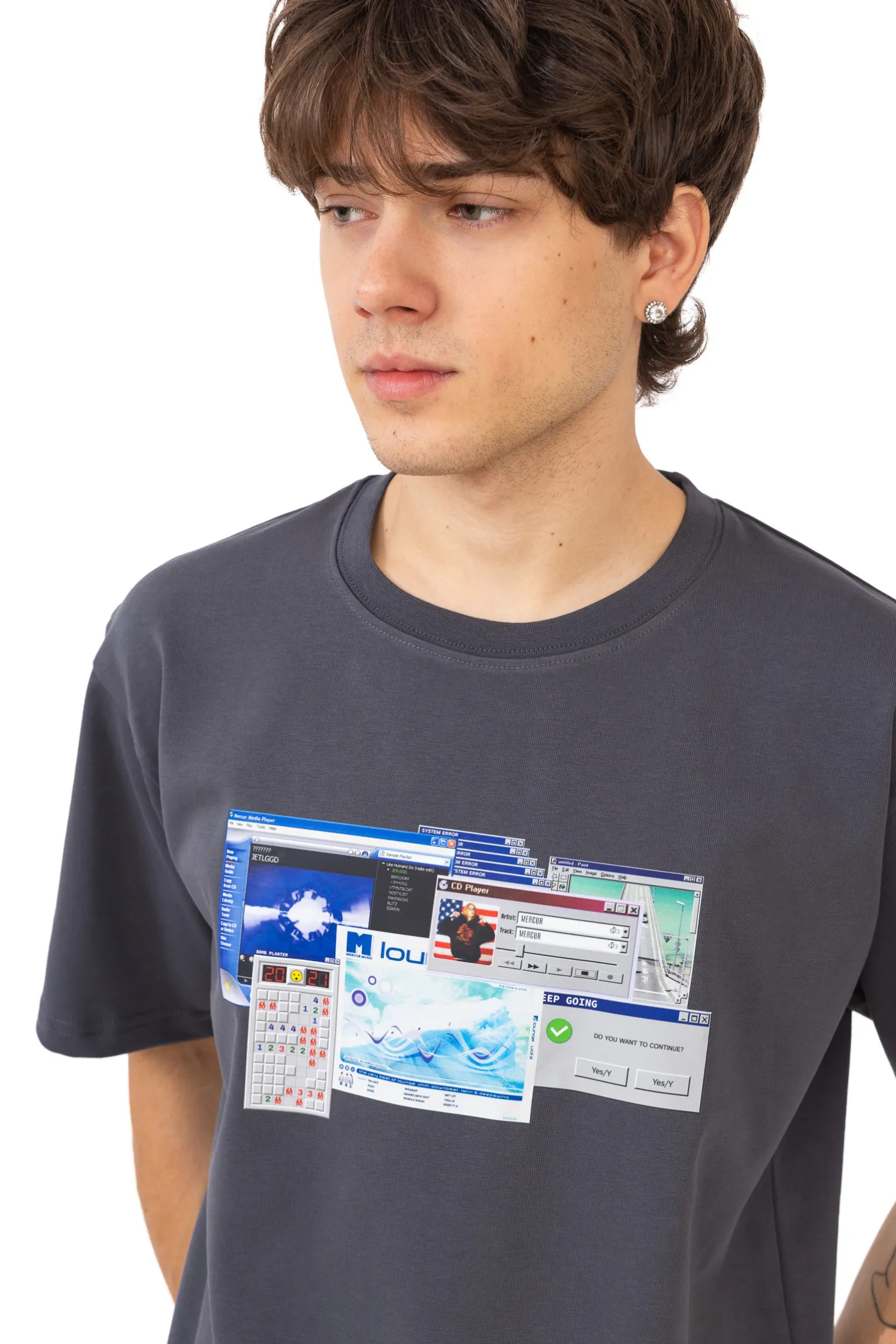 T-shirty-Mercur Koszulka Explorer