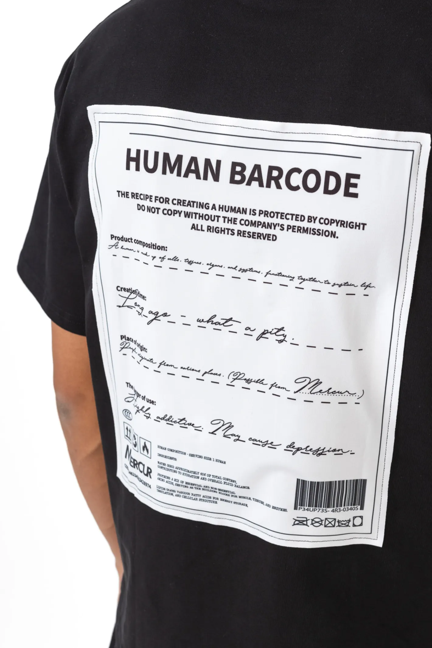 T-shirty-Mercur Koszulka Human