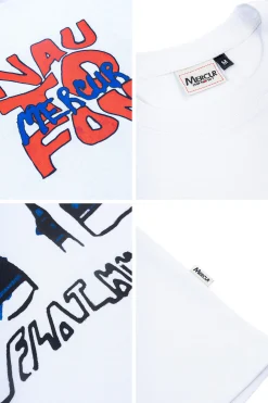 Mercur X Nautofon|T-shirty-Mercur Koszulka Nautofon Flat White