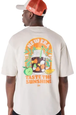 T-shirty-New Era Cap Koszulka New Era Drink Graphic Oversized