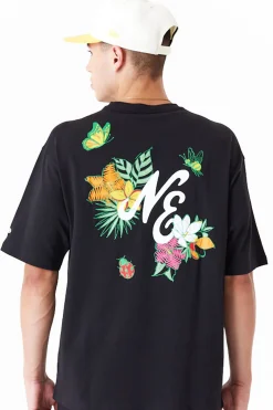 T-shirty-New Era Cap Koszulka New Era Floral Graphic Oversized