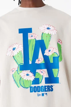T-shirty-New Era Cap Koszulka New Era LA Dodgers MLB Floral Logo Oversized