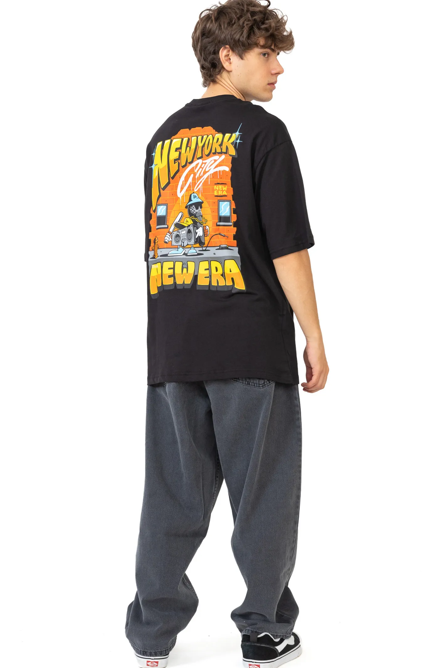 T-shirty-New Era Cap Koszulka New Era Location Graphic New York Oversized