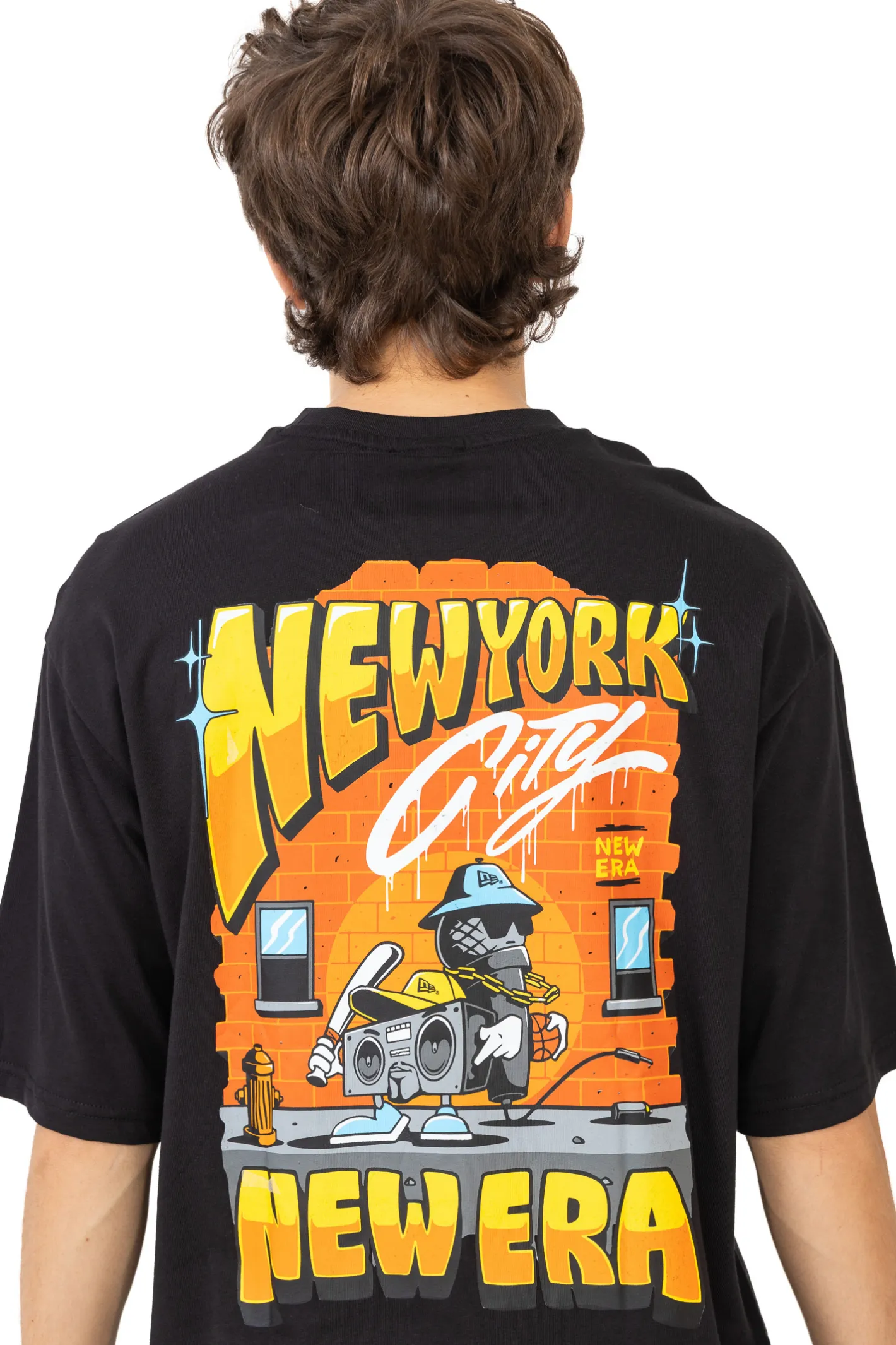 T-shirty-New Era Cap Koszulka New Era Location Graphic New York Oversized
