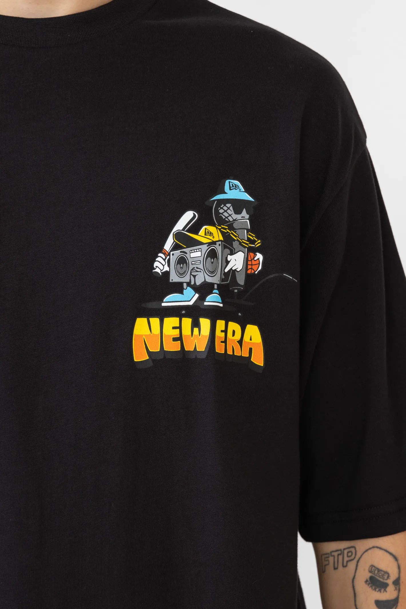 T-shirty-New Era Cap Koszulka New Era Location Graphic New York Oversized