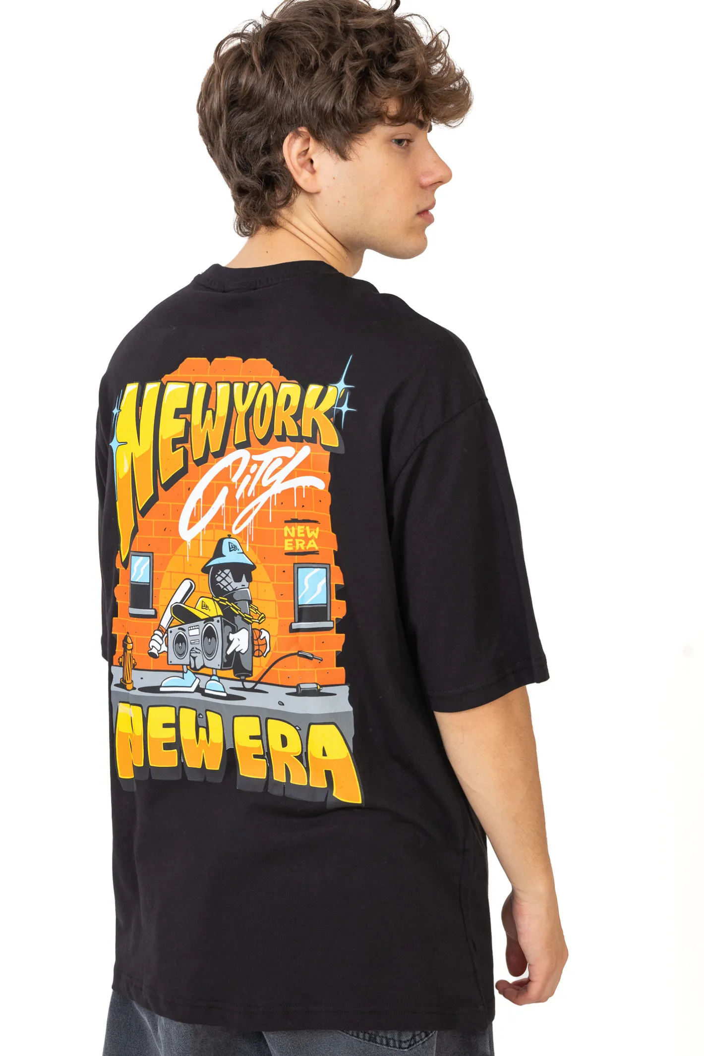 T-shirty-New Era Cap Koszulka New Era Location Graphic New York Oversized