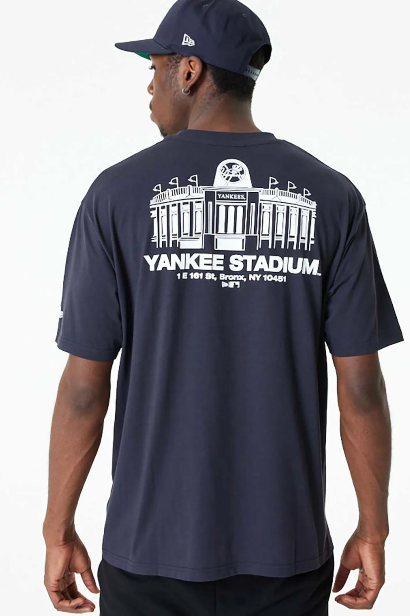 T-shirty-New Era Cap Koszulka New Era New York Yankees MLB Stadium Graphic Oversized
