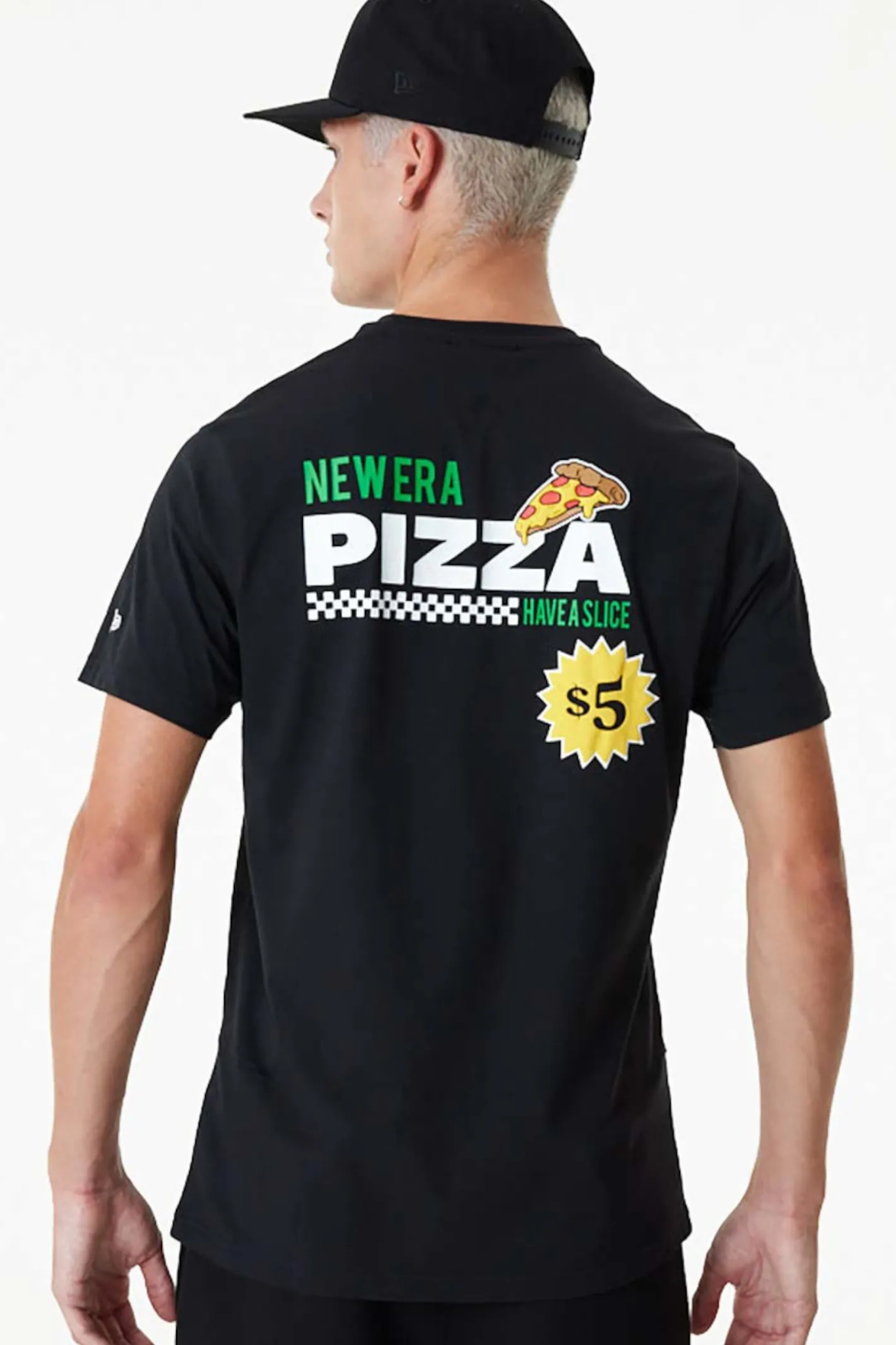 T-shirty-New Era Cap Koszulka New Era Pizza Graphic