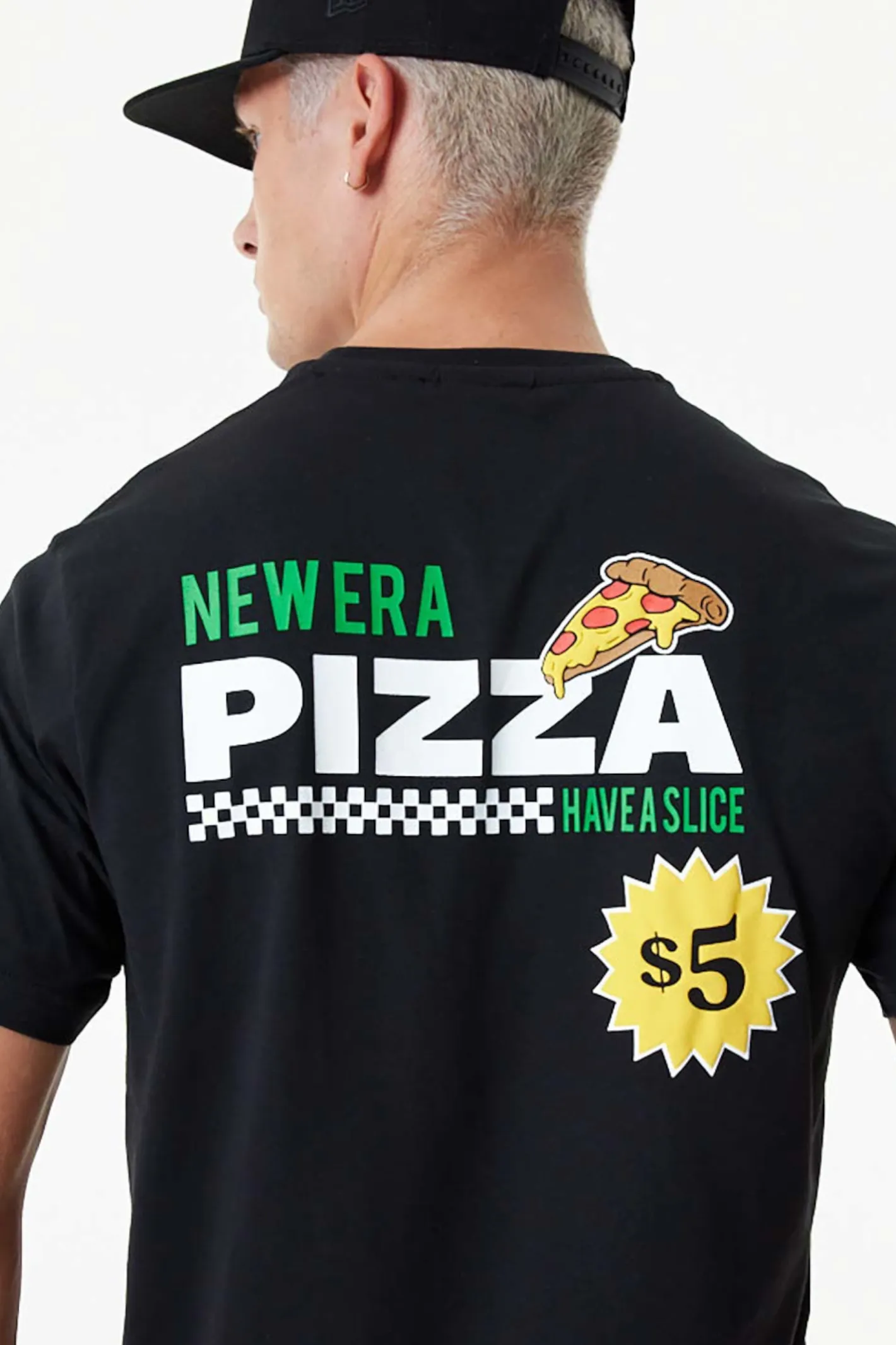 T-shirty-New Era Cap Koszulka New Era Pizza Graphic