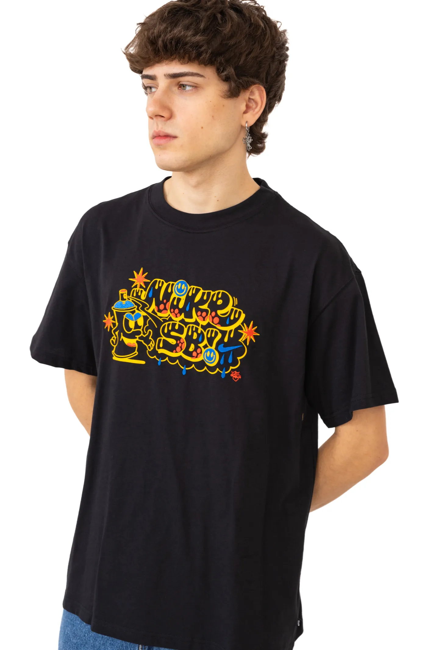 T-shirty-Nike Koszulka SB Max90 Skate Spray Can