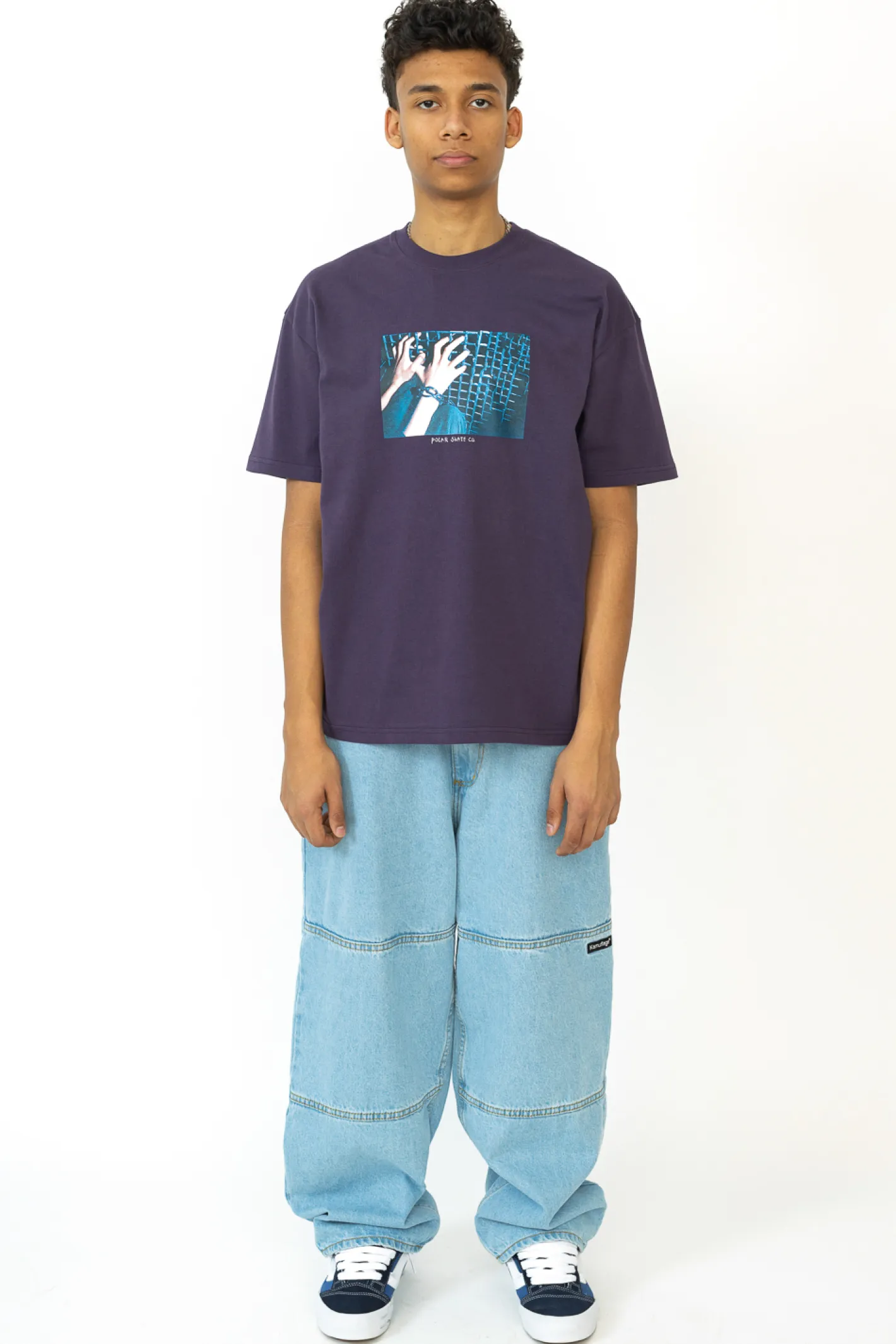 T-shirty-Polar Skate Koszulka Polar Caged Hands