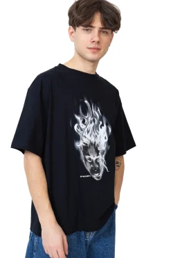 T-shirty-Premiere Koszulka Première Head With Flame
