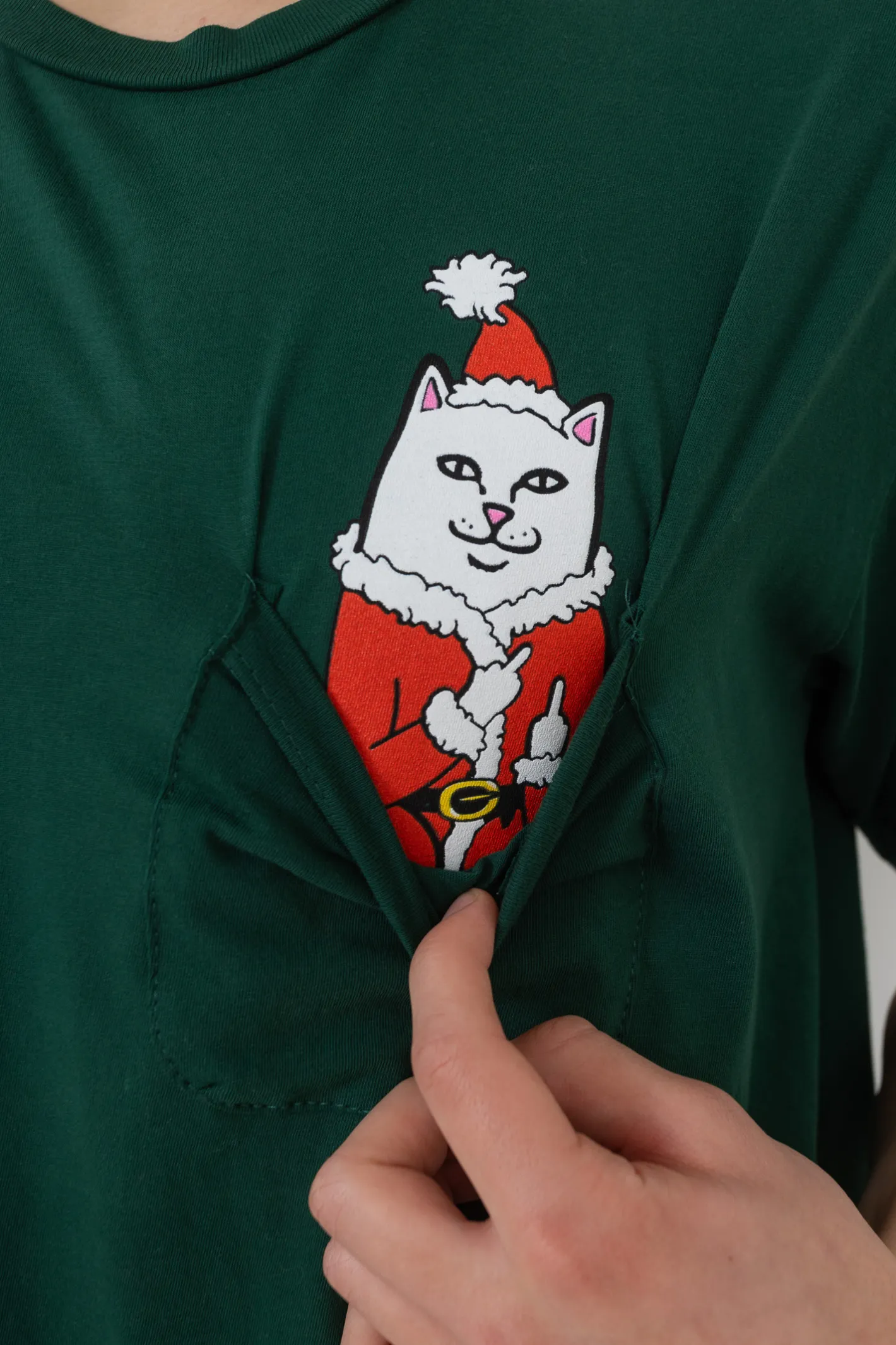 T-shirty-Ripndip Koszulka Lord Santa Pocket