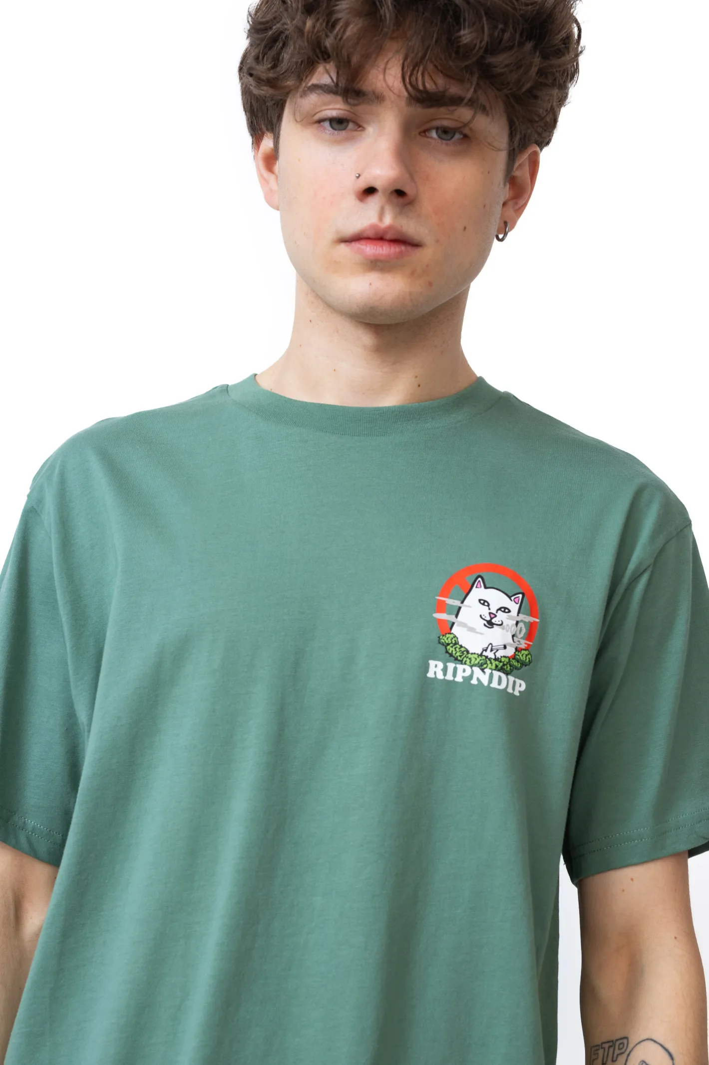 T-shirty-Ripndip Koszulka No Smoking