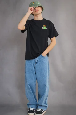 T-shirty-Ripndip Koszulka Smoking Rasta Alien