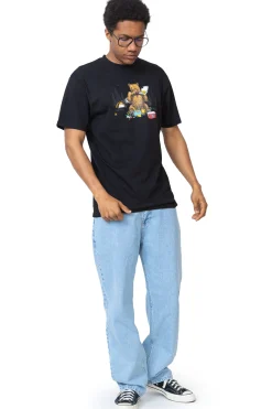 T-shirty-Santa Cruz Skateboards Koszulka Santa Cruz Braun Pizza Bear