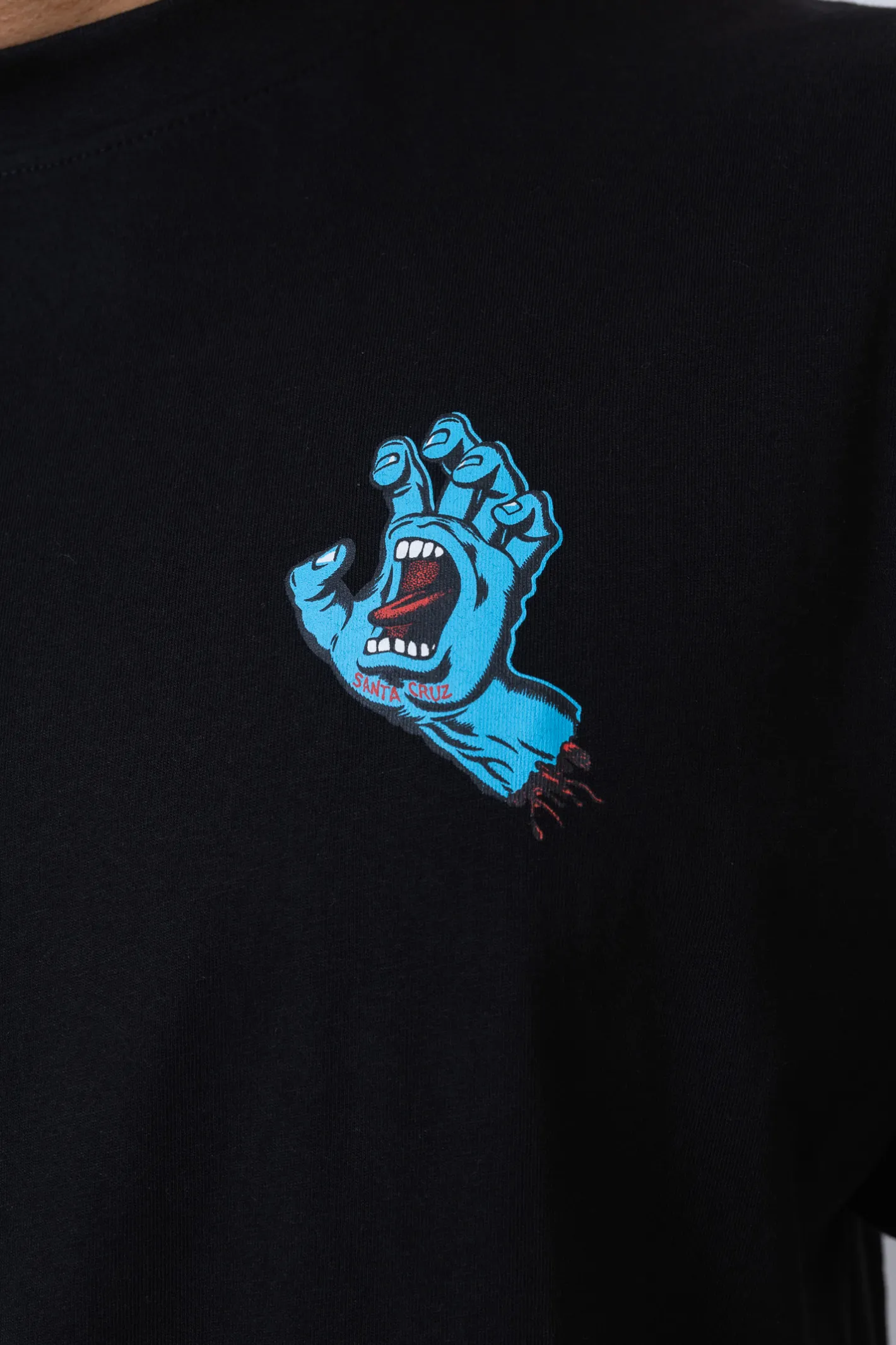T-shirty-Santa Cruz Skateboards Koszulka Santa Cruz Screaming Hand Chest
