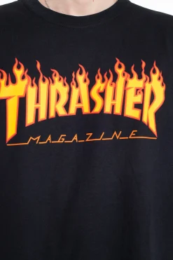 T-shirty-Thrasher Skateboard Mag. Koszulka Thrasher Flame Logo