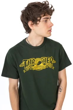 Thrasher Magazine X Antihero|T-shirty-Thrasher Skateboard Mag. Koszulka Thrasher x Antihero Mag Banner