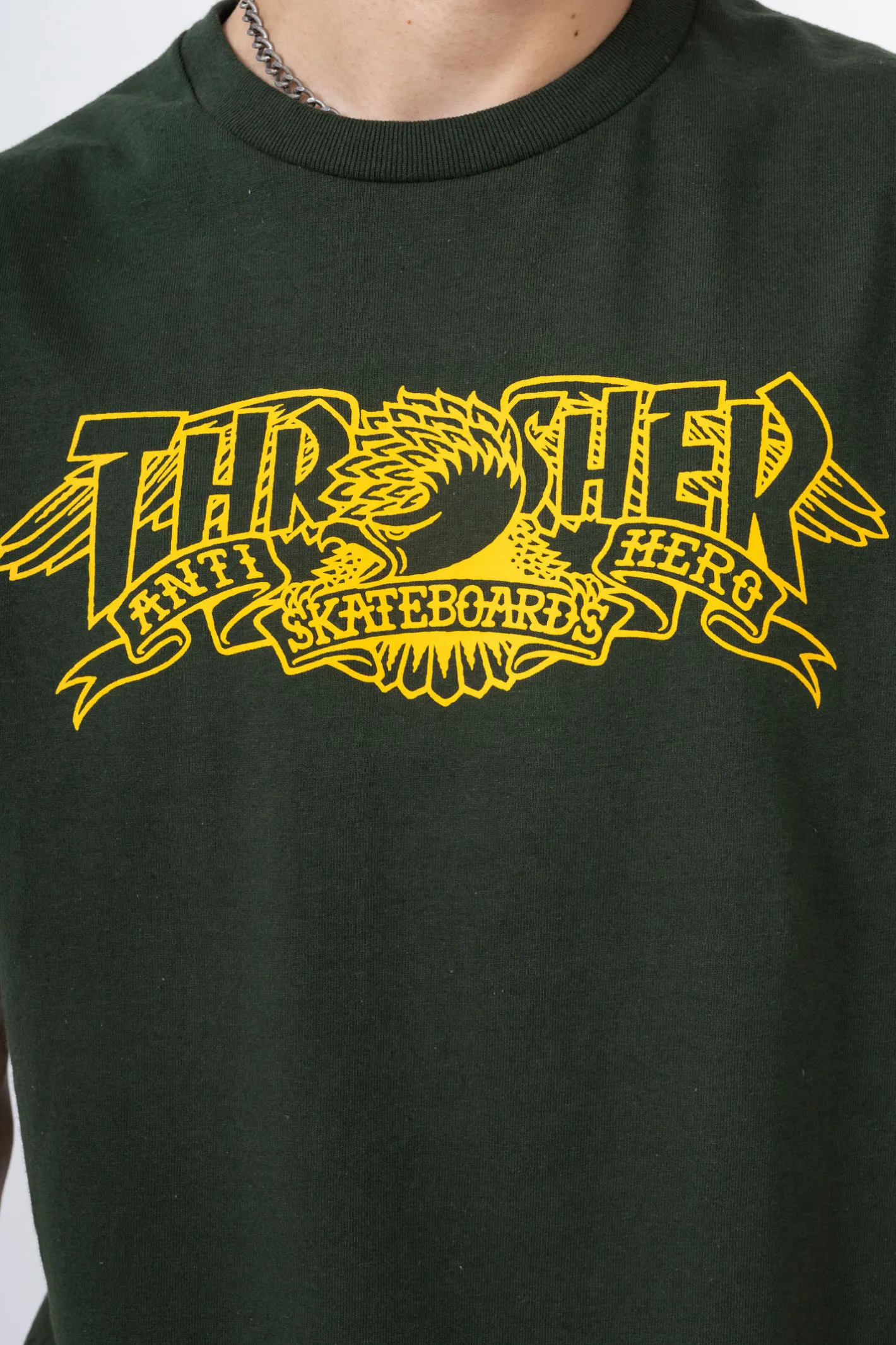 Thrasher Magazine X Antihero|T-shirty-Thrasher Skateboard Mag. Koszulka Thrasher x Antihero Mag Banner
