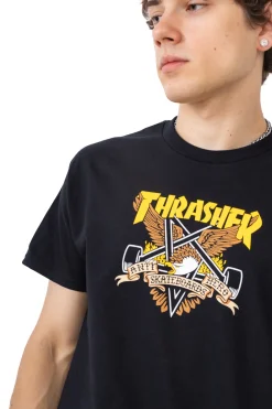 Thrasher Magazine X Antihero|T-shirty-Thrasher Skateboard Mag. Koszulka Thrasher x Antihero Eaglegram