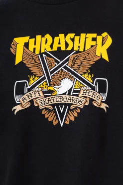 Thrasher Magazine X Antihero|T-shirty-Thrasher Skateboard Mag. Koszulka Thrasher x Antihero Eaglegram