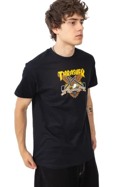 Thrasher Magazine X Antihero|T-shirty-Thrasher Skateboard Mag. Koszulka Thrasher x Antihero Eaglegram