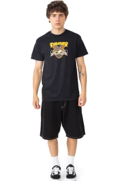Thrasher Magazine X Antihero|T-shirty-Thrasher Skateboard Mag. Koszulka Thrasher x Antihero Eaglegram