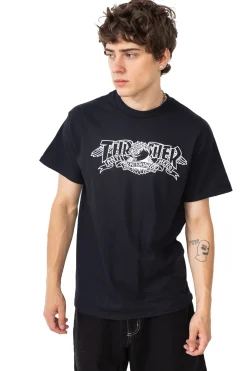 Thrasher Magazine X Antihero|T-shirty-Thrasher Skateboard Mag. Koszulka Thrasher x Antihero Mag Banner