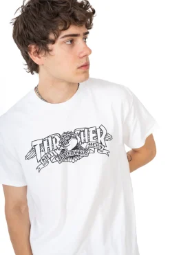 Thrasher Magazine X Antihero|T-shirty-Thrasher Skateboard Mag. Koszulka Thrasher x Antihero Mag Banner