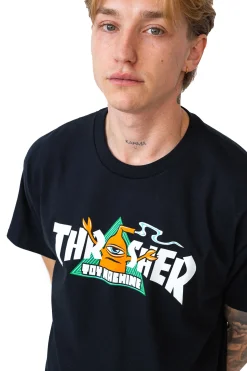 Thrasher X Toy Machine|T-shirty-Thrasher Skateboard Mag. Koszulka Thrasher x Toy Machine Vortex