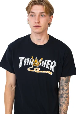 Thrasher X Toy Machine|T-shirty-Thrasher Skateboard Mag. Koszulka Thrasher x Toy Machine Pyramid
