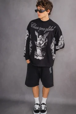 Longsleeve-Chaos Longsleeve Angel