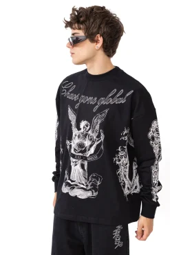 Longsleeve-Chaos Longsleeve Angel