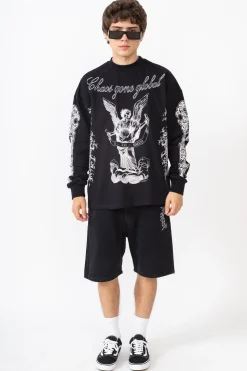 Longsleeve-Chaos Longsleeve Angel
