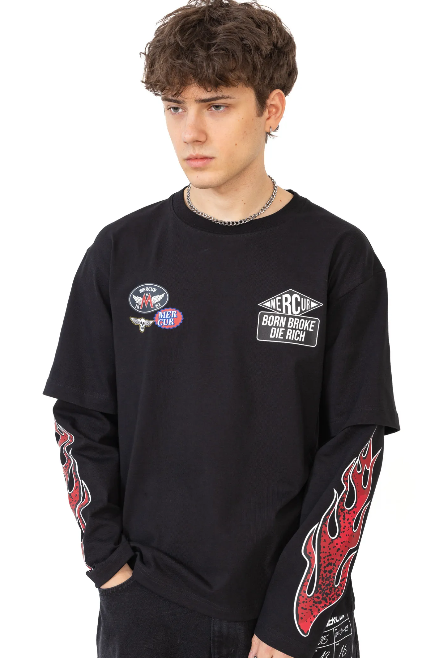 Longsleeve-Mercur Longsleeve Patch