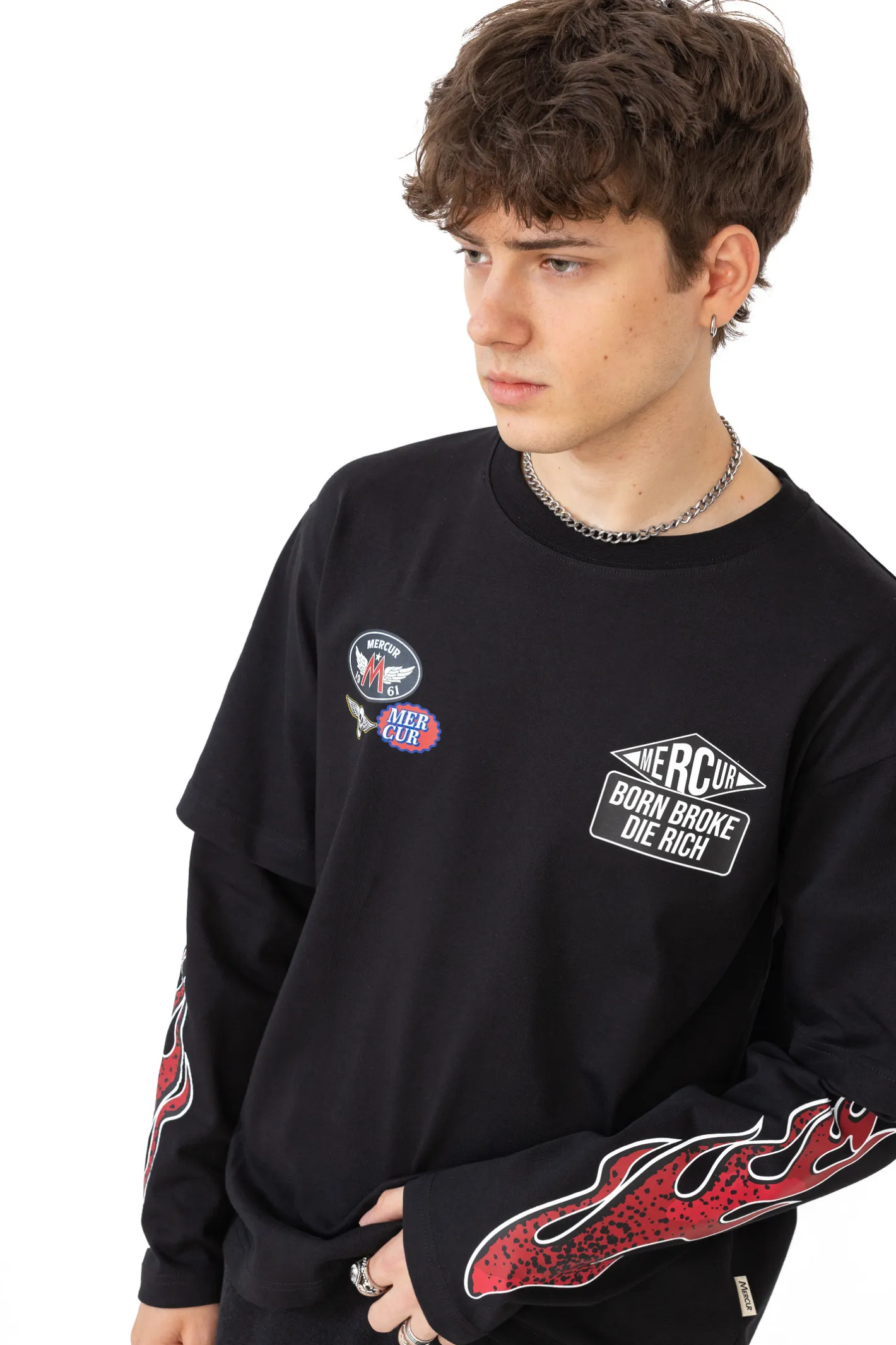 Longsleeve-Mercur Longsleeve Patch