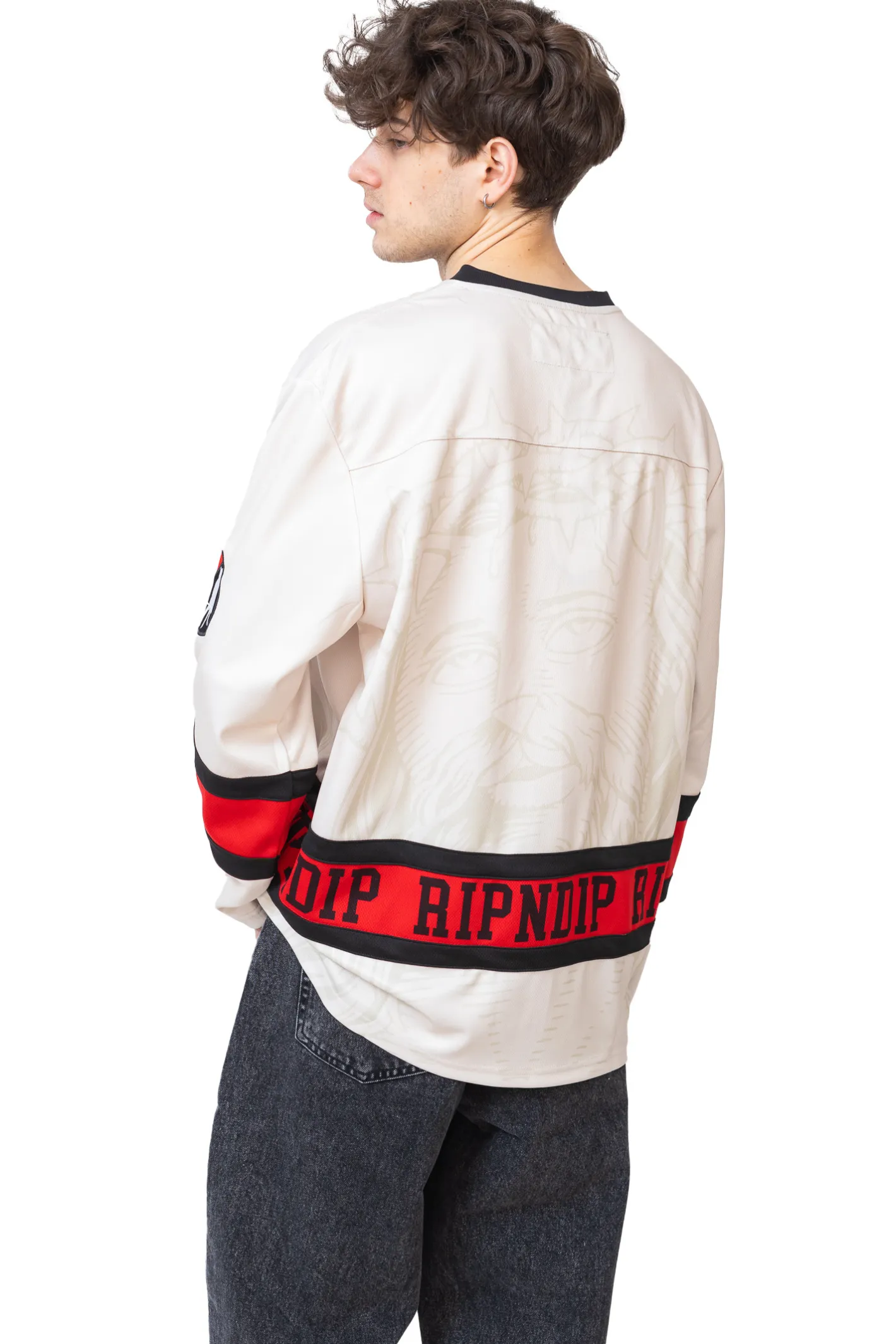 Longsleeve-Ripndip Longsleeve Lord Savior Hockey Jersey