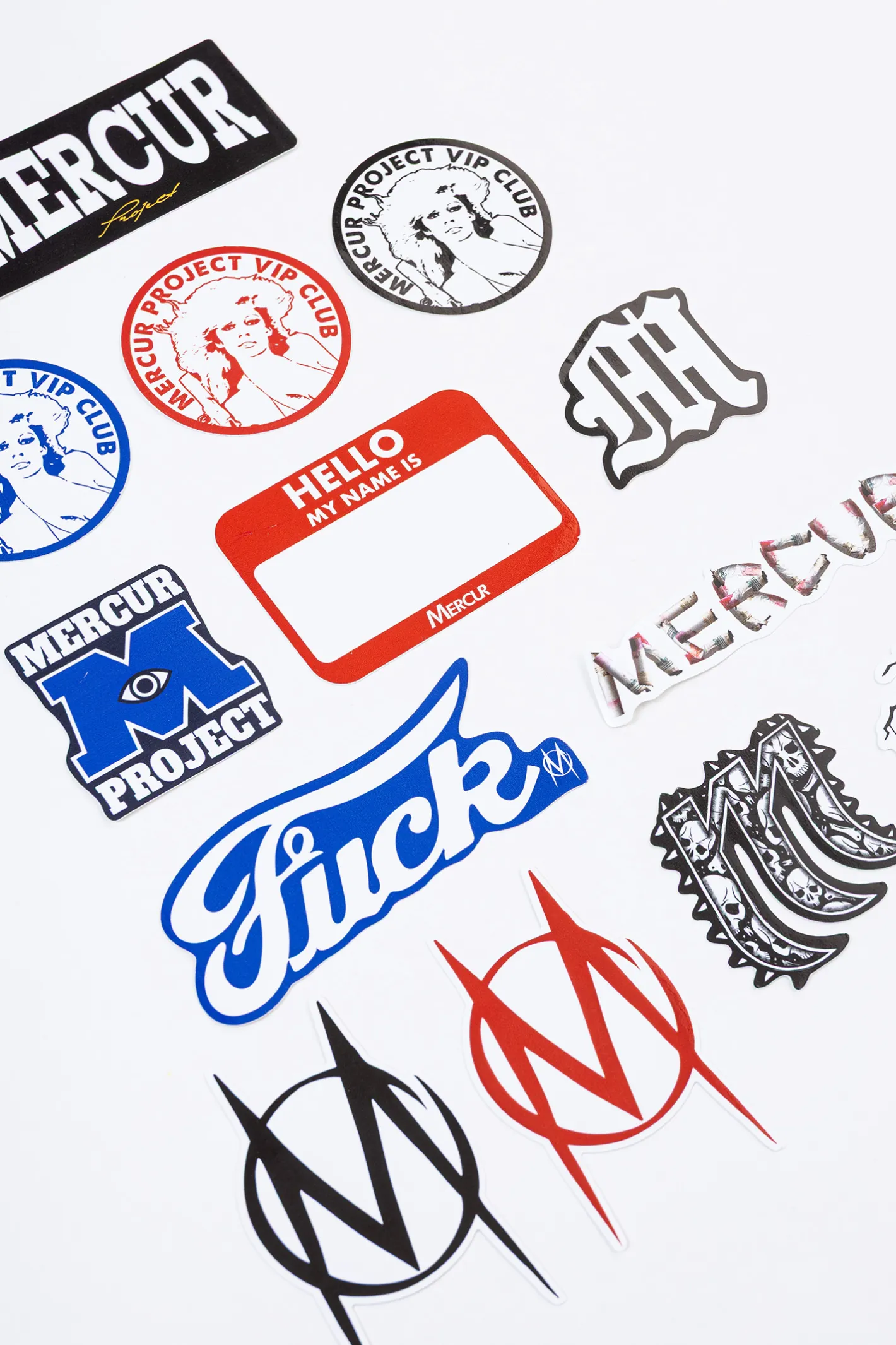 Inne-Mercur Naklejki Sticker Pack