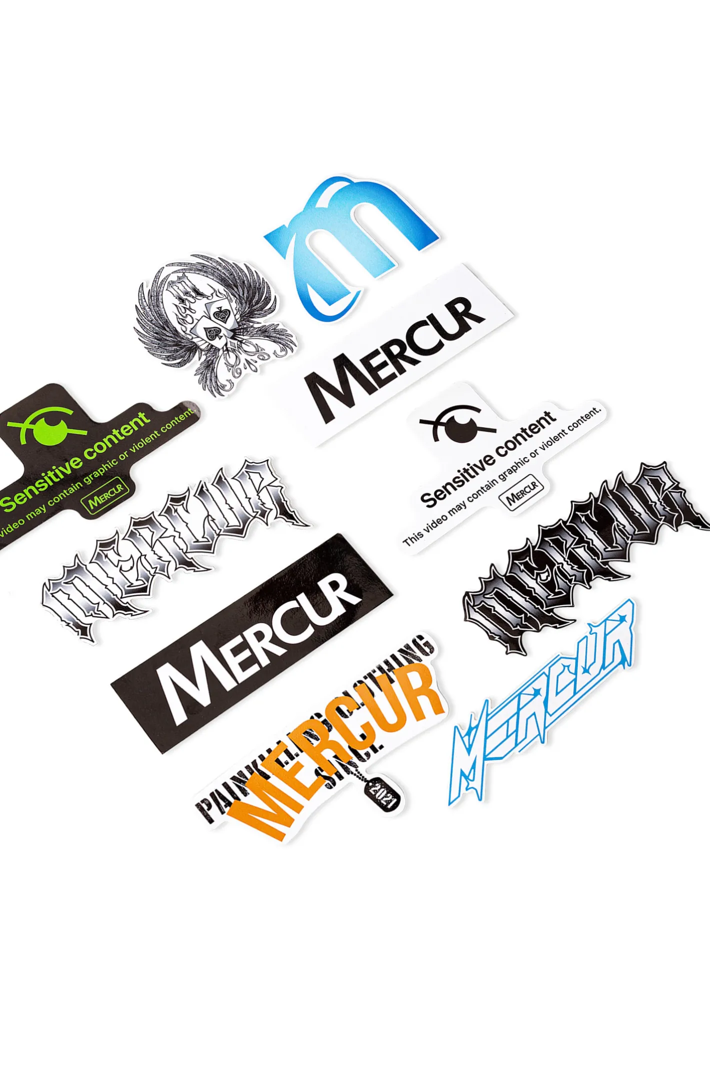 Inne-Mercur Naklejki Sticker Pack