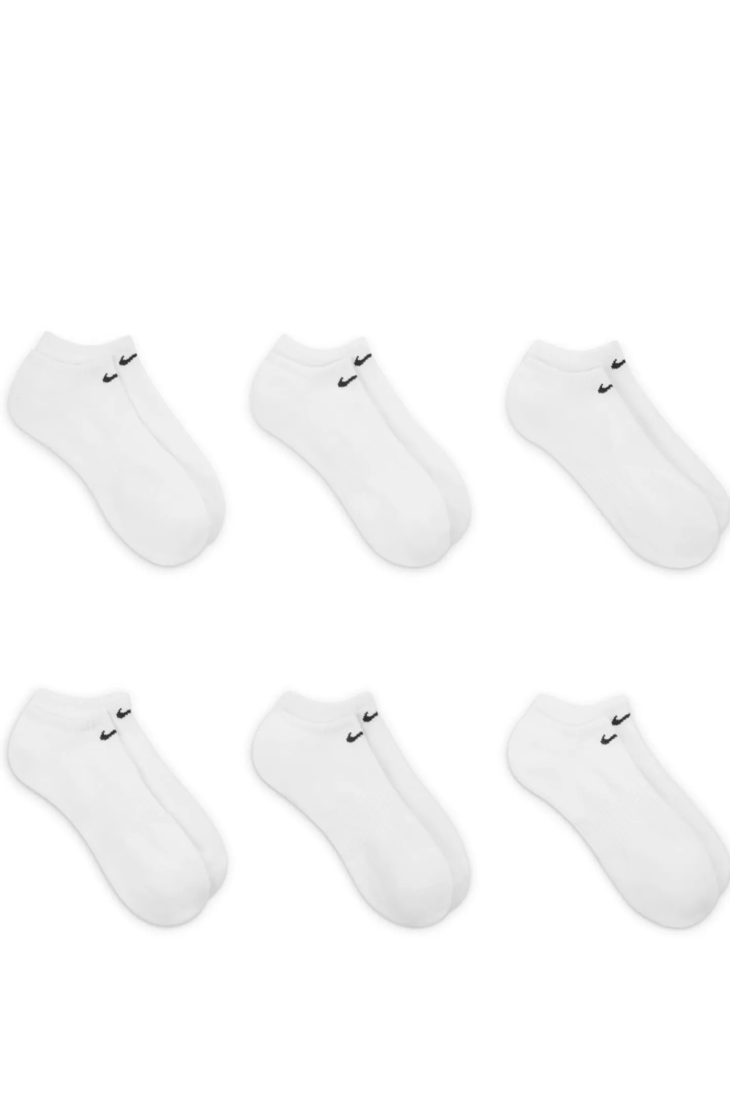 Skarpety-Nike Skarpety Everyday Cushioned No Show 6 Pak