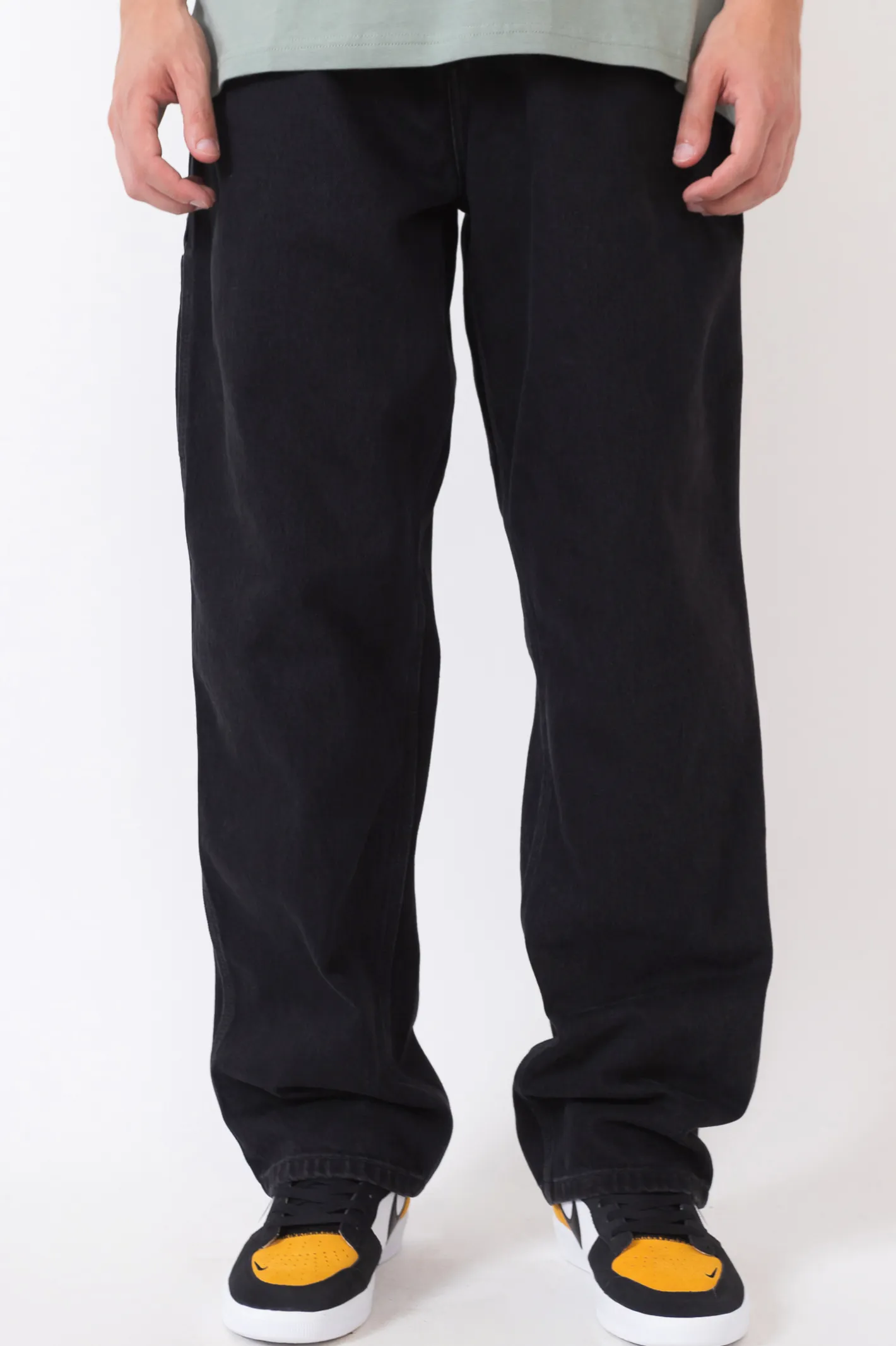 Spodnie Baggy|Jeansy-Carhartt WIP Spodnie Single Knee Jeans