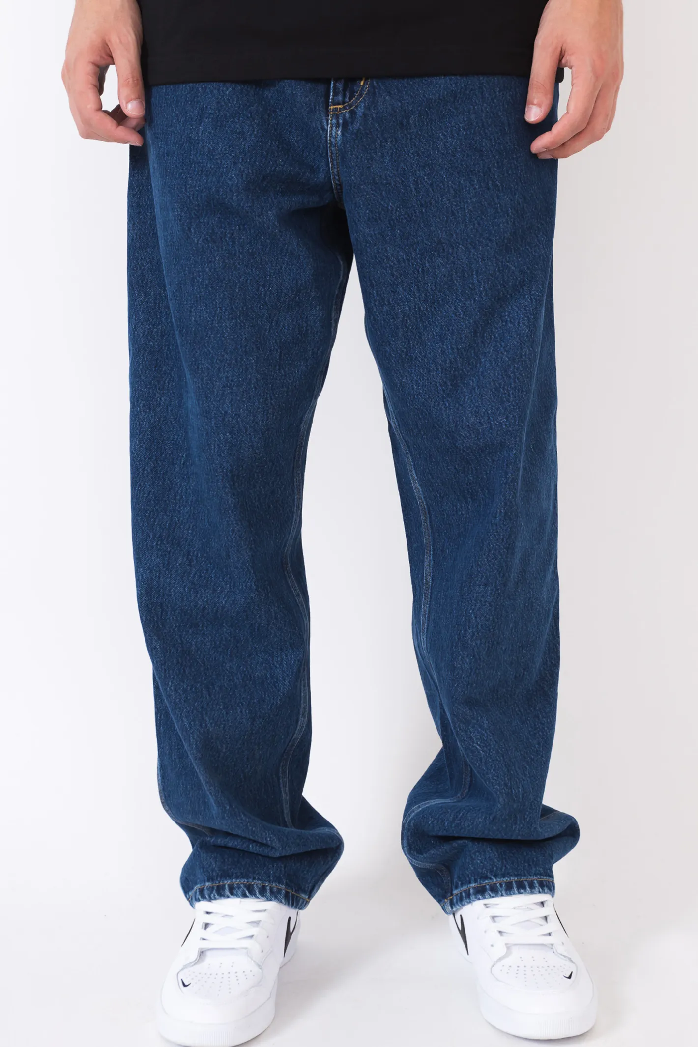 Spodnie Baggy|Jeansy-Carhartt WIP Spodnie Single Knee Jeans