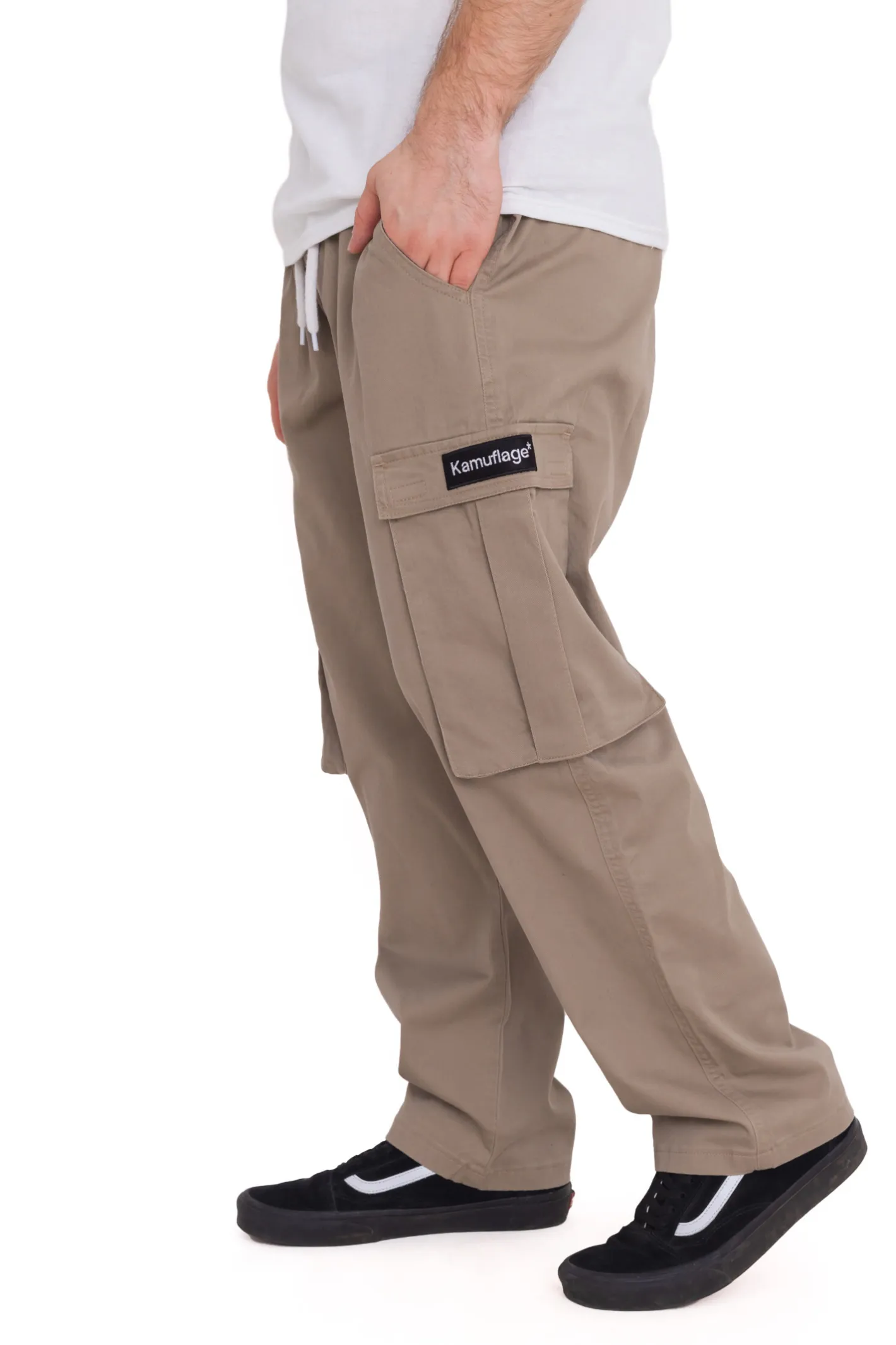 Spodnie Chino / Bojówki|Spodnie Materiałowe-Kamuflage Spodnie Bellows
