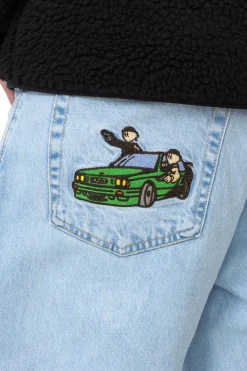Spodnie Baggy|Jeansy-Kamuflage Spodnie Biggie Pull Up