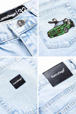 Spodnie Baggy|Jeansy-Kamuflage Spodnie Biggie Pull Up