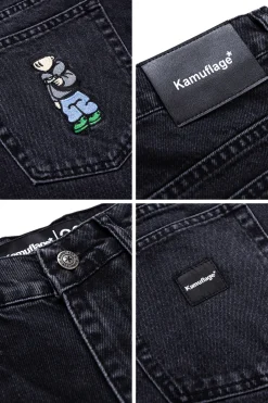 Spodnie Baggy|Jeansy-Kamuflage Spodnie Biggie Slanger