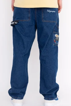 Spodnie Baggy|Jeansy-Kamuflage Spodnie Don't Tell Lauren Workpants
